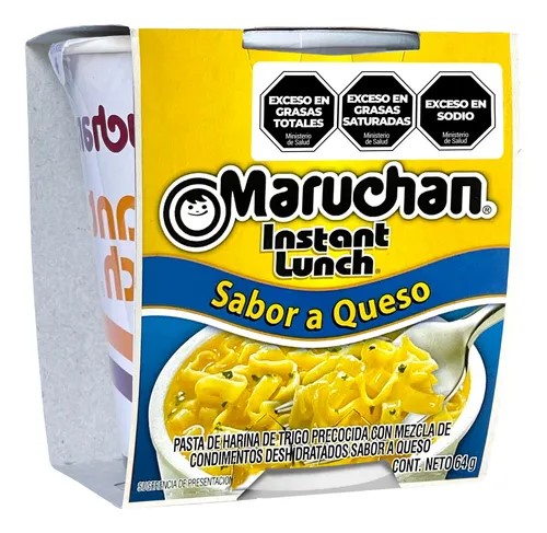 Maruchan INSTANT LUNCH QUESO 64 grs