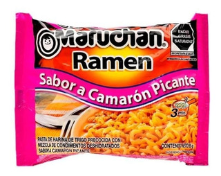MARUCHAN RAMEN CAMARON PICANTE 85 GRS