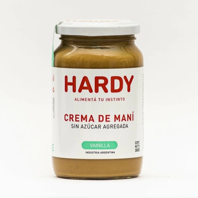 HARDY CREMA DE MANI VAINILLA 380 GRS