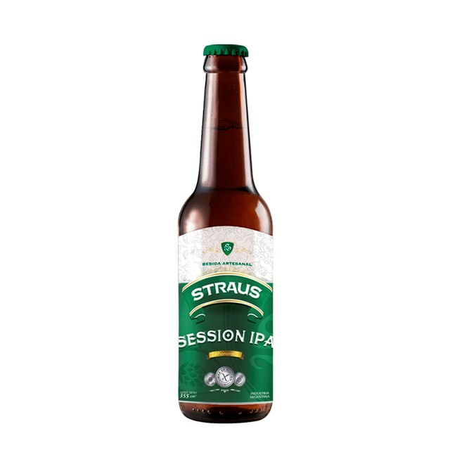 STRAUS CERVEZA IPA CALIFORNIAN HOPS 355 ML