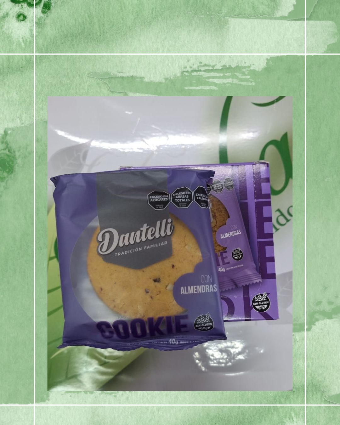 DANTELLI COOKIE ALMENDRAS 5 UNID