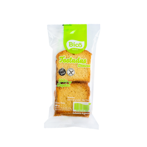 BIOO TOSTADAS CLASICAS 21 UNID X 65 GRS