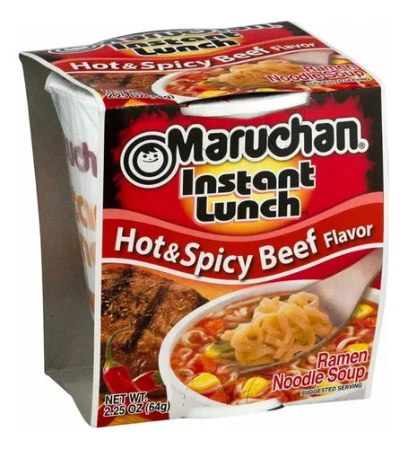 Maruchan INSTANT LUNCH CARNE PICANTE 64 grs
