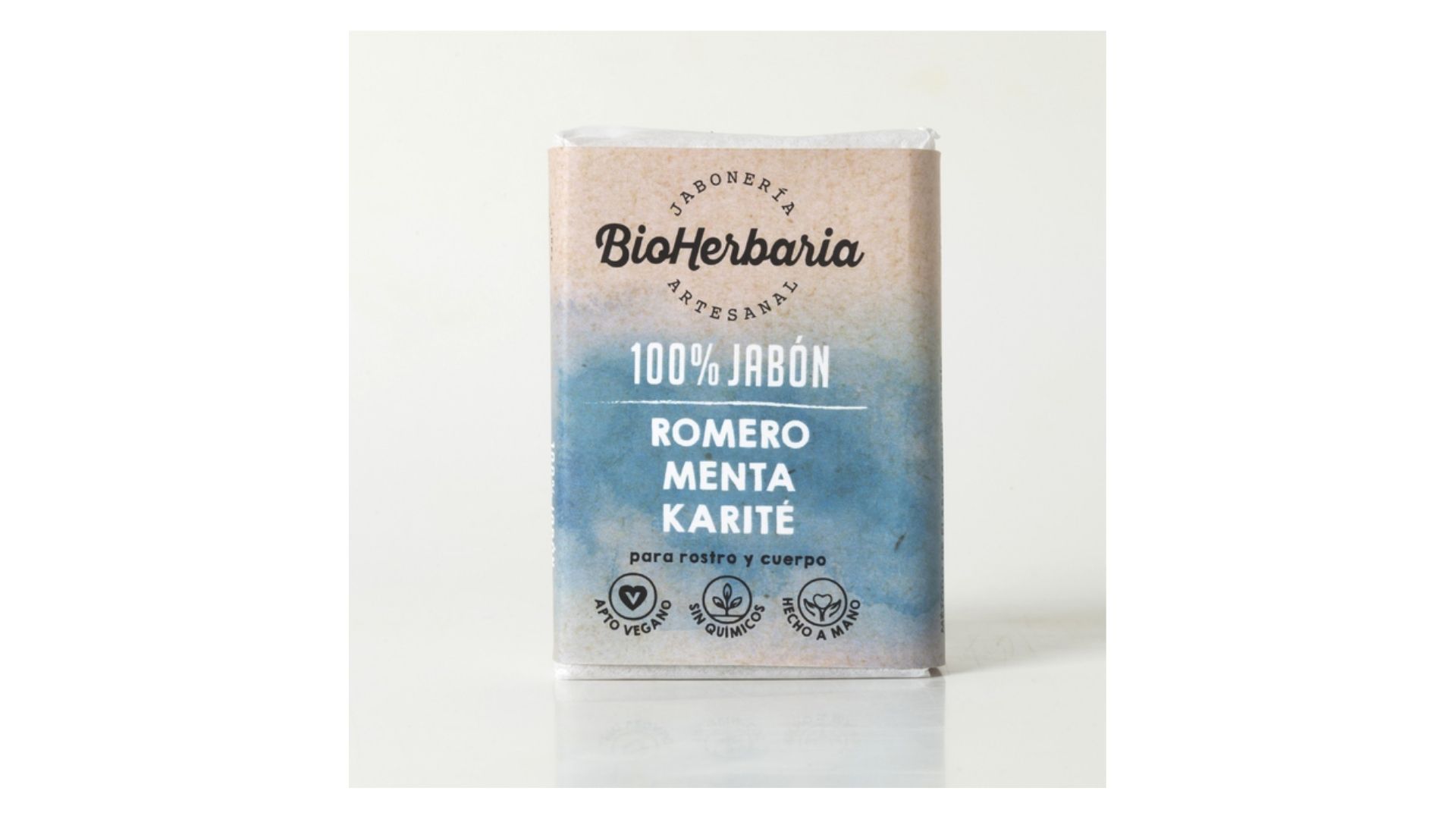 BIOTERRA JABON ROMERO, MENTA Y KARITE 100 GRS