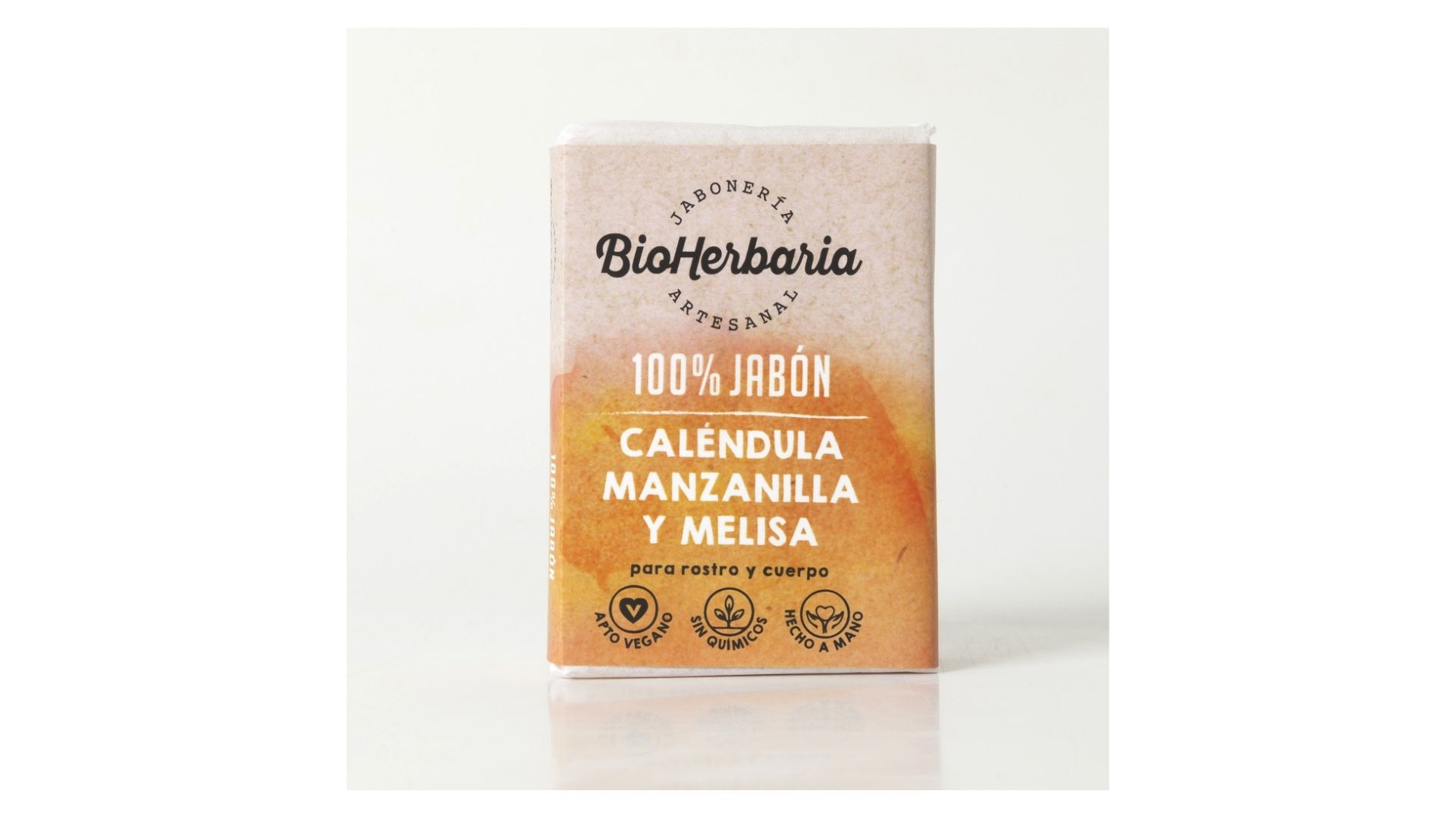 BIOTERRA JABON CALENDULA, MANZANILLA Y MELISA 100 GRS
