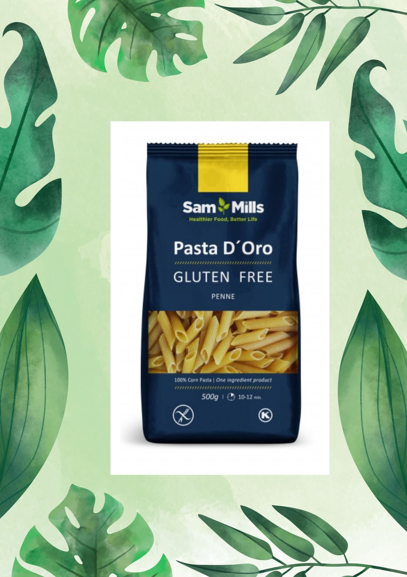 BIOO Pasta D'oro FIDEOS PENNE 500 grs