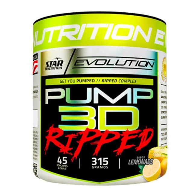 Star Nutrition PUMP 3D EVOLUTION RIPPED LEMONADE 315 grs