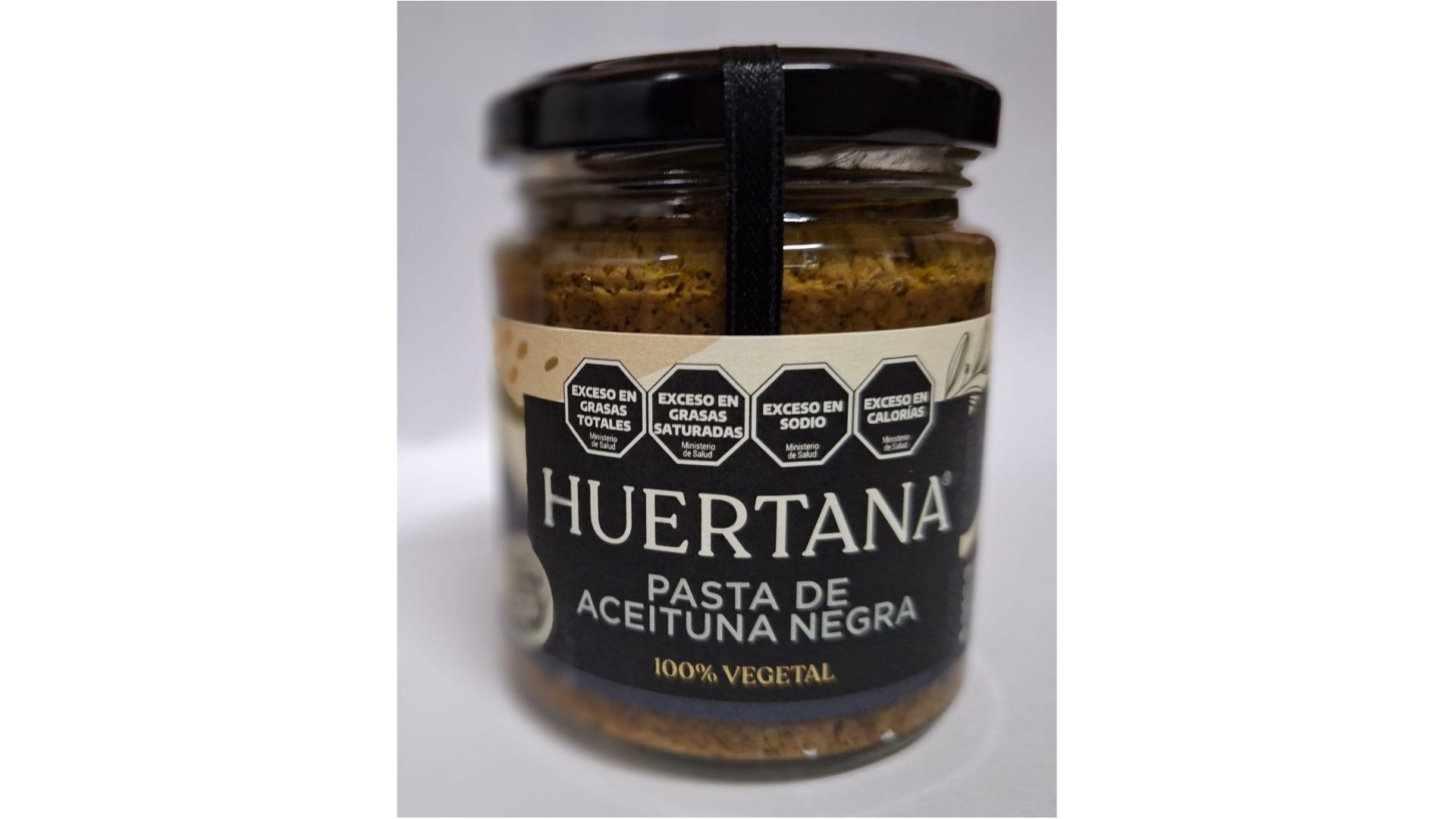 HUERTANA PASTA DE ACEITUNA NEGRA 170 GRS