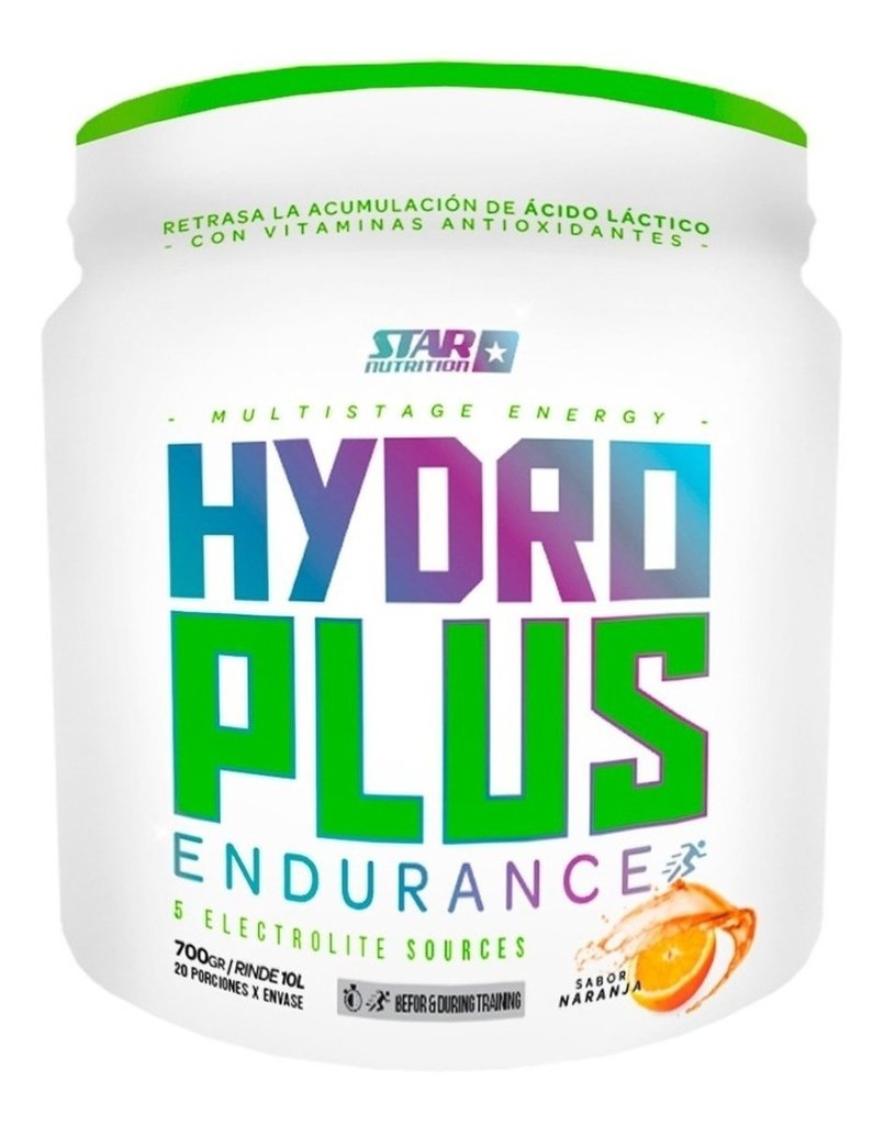 Star Nutrition HYDROPLUS NARANJA 700 grs ENDURANCE