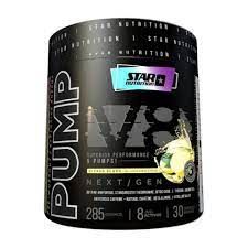 STAR NUTRITION PUMPV8 CITRUS 285 GRS
