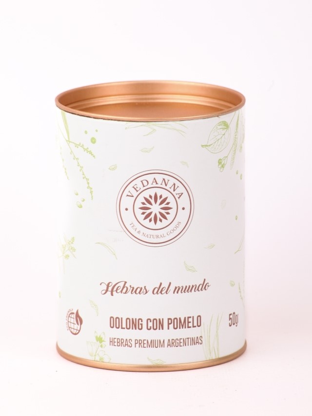 VEDANNA OLOONG C/POMELO LATA 50 GRS
