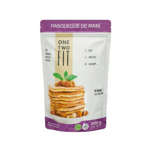 ONE TWO PREMEZCLA PANCAKE DE MANI 200 GRS