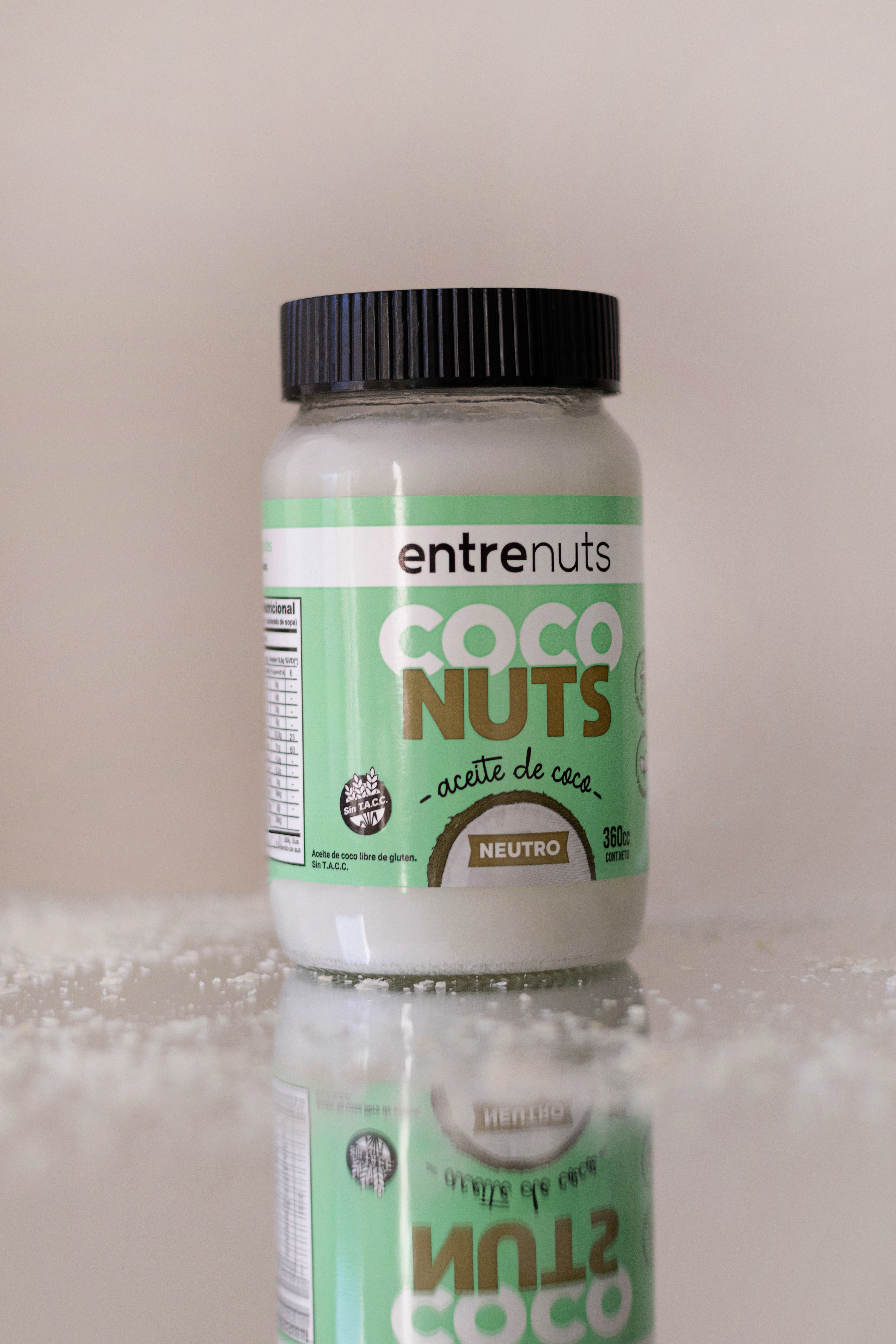 ENTRENUTS ACEITE DE COCO NEUTRO 360 GRS