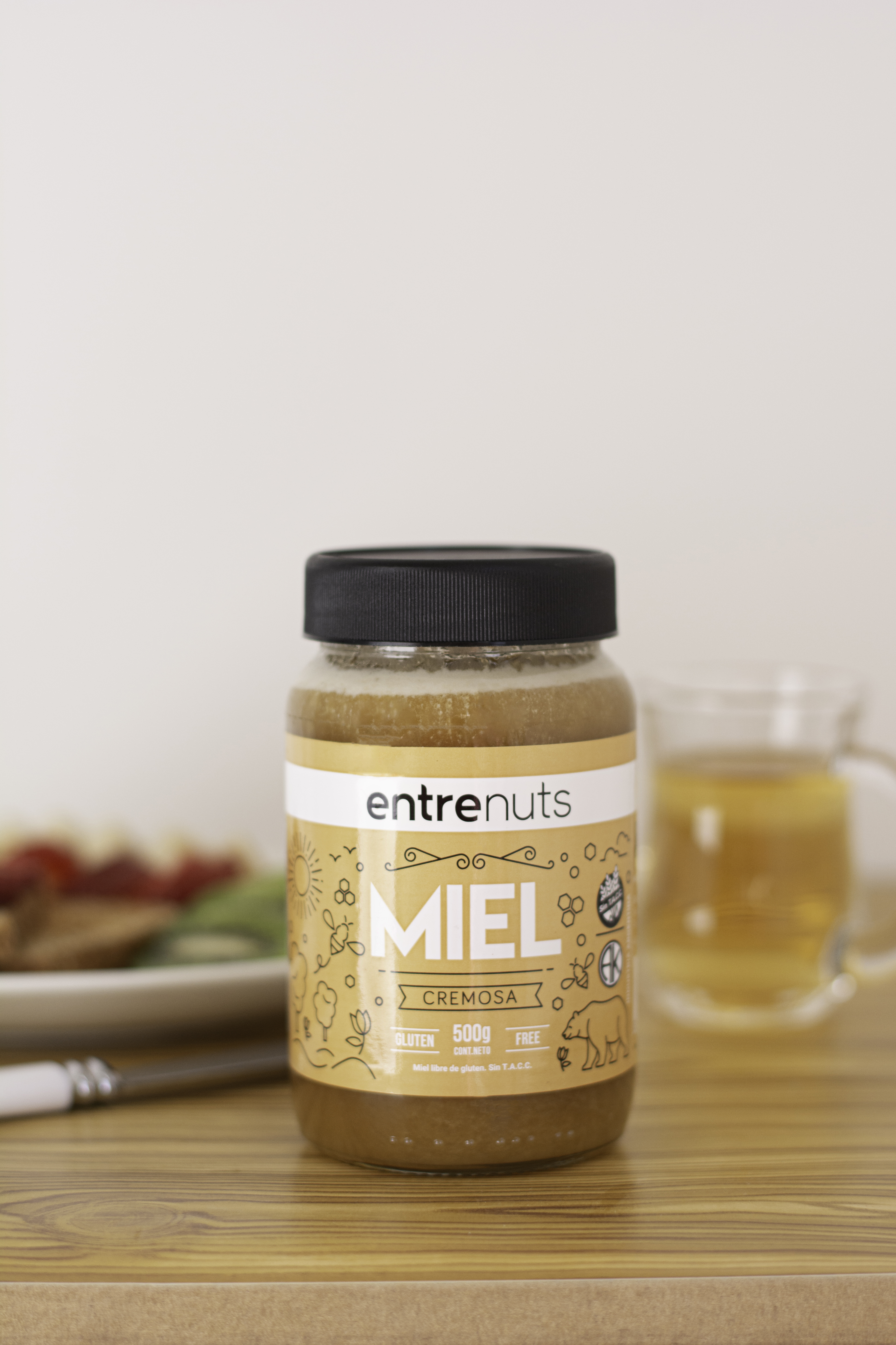 ENTRENUTS MIEL CREMOSA 500 GRS