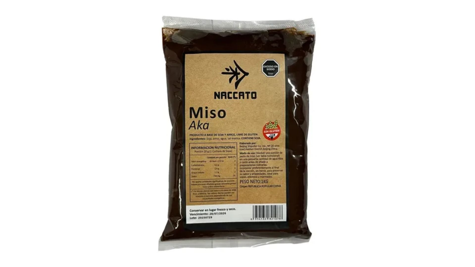 NACCATO MISO AKA 1 KG