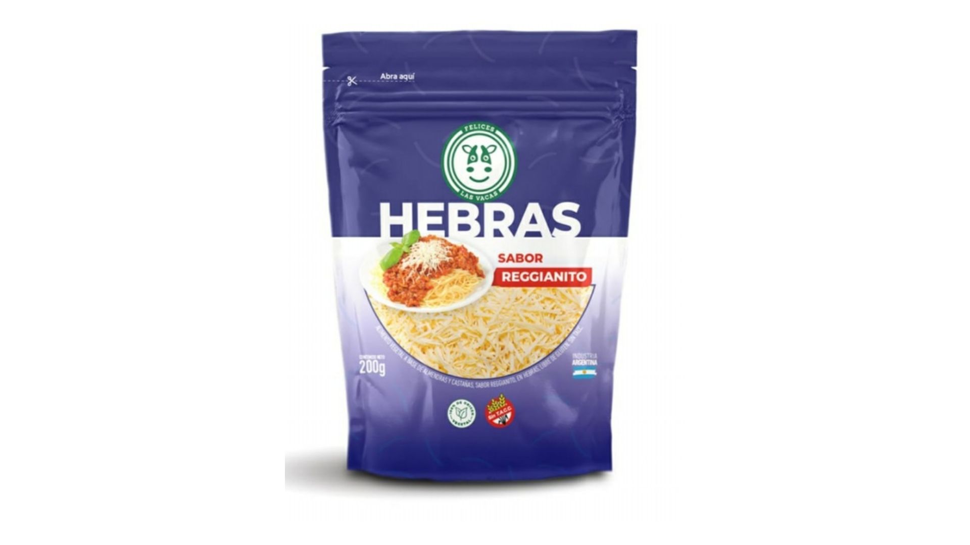 FELICES LAS VACAS REGGIANITO EN HEBRAS 150 GRS