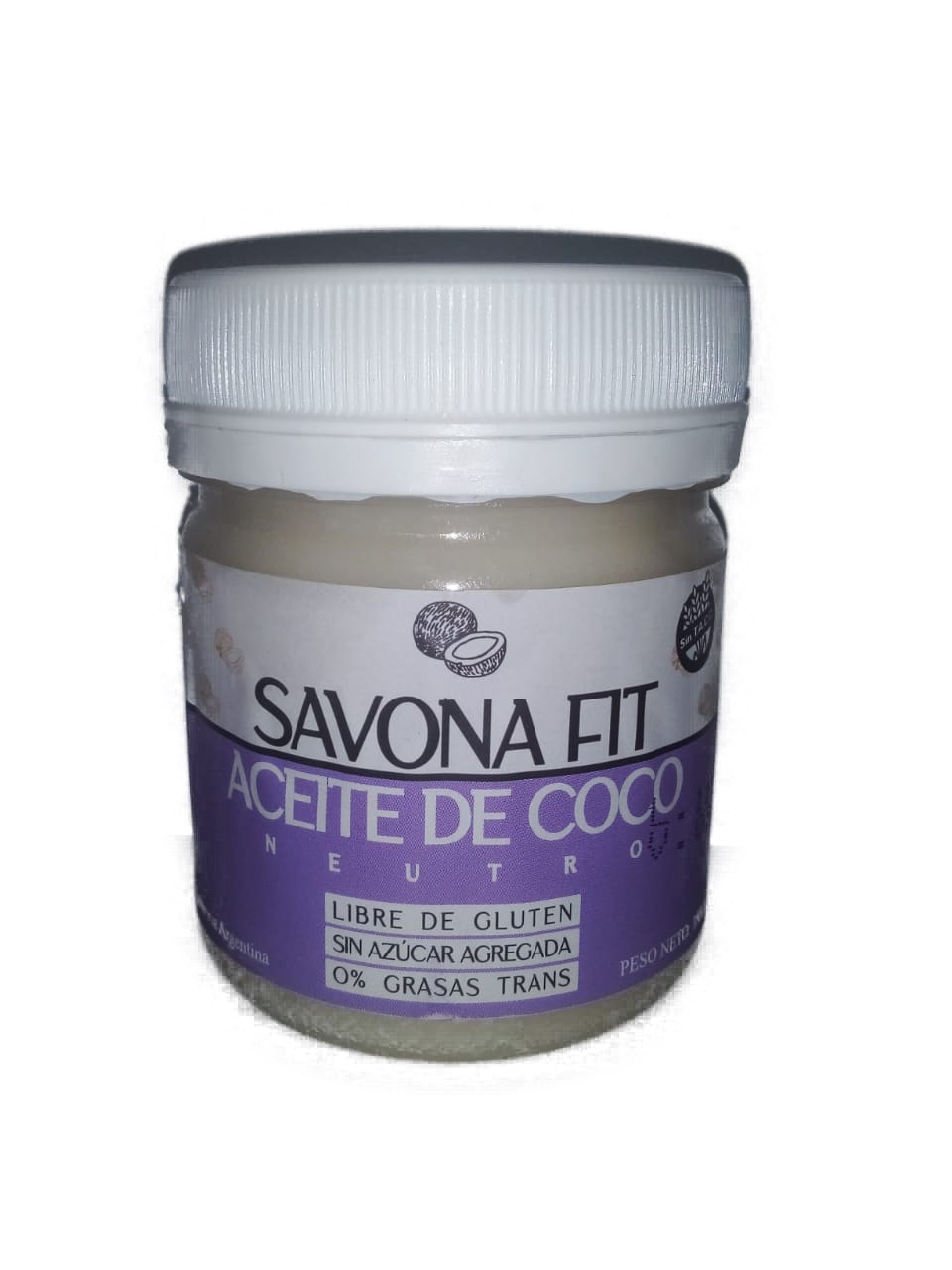 SAVONA FIT ACEITE DE COCO NEUTRO 180 GRS