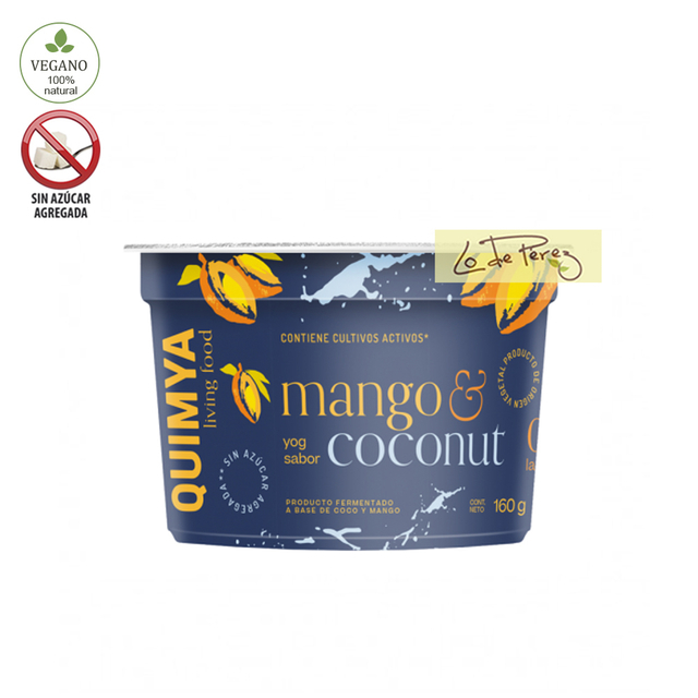QUIMYA YOGUR MANGO SIN AZUCAR 160 GRS