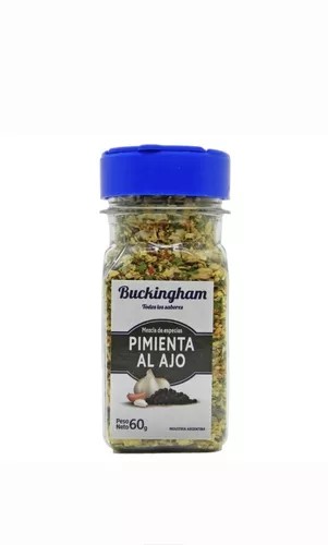 BUCKINGHAM PIMIENTA AL AJO 60 GRS