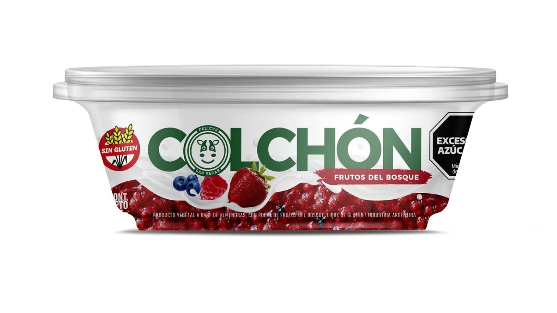 FELICES LAS VACAS YOGUR COLCHON FRUTOS DEL BOSQUE 125 GRS