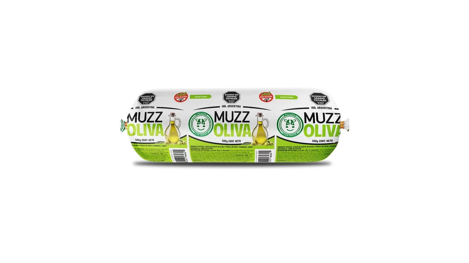 FELICES LAS VACAS MUZZOLIVA 500 GRS
