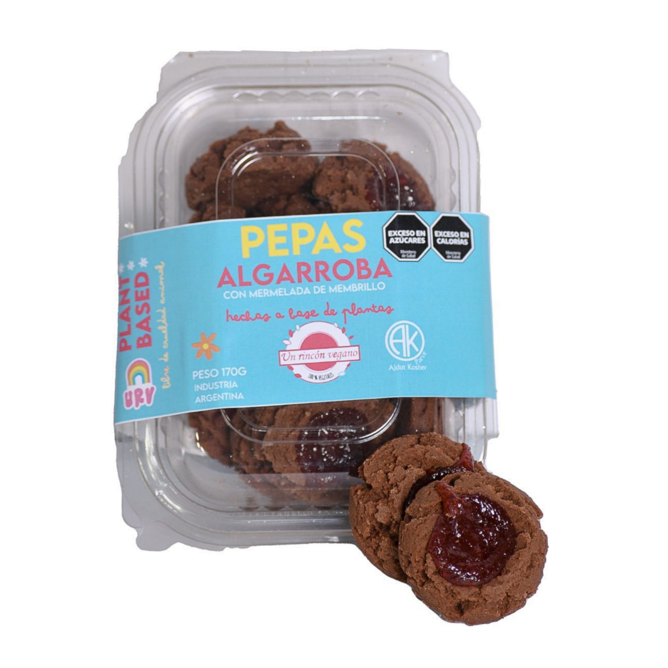 UN RINCON VEGANO PEPAS ALGARROBA 170 GRS