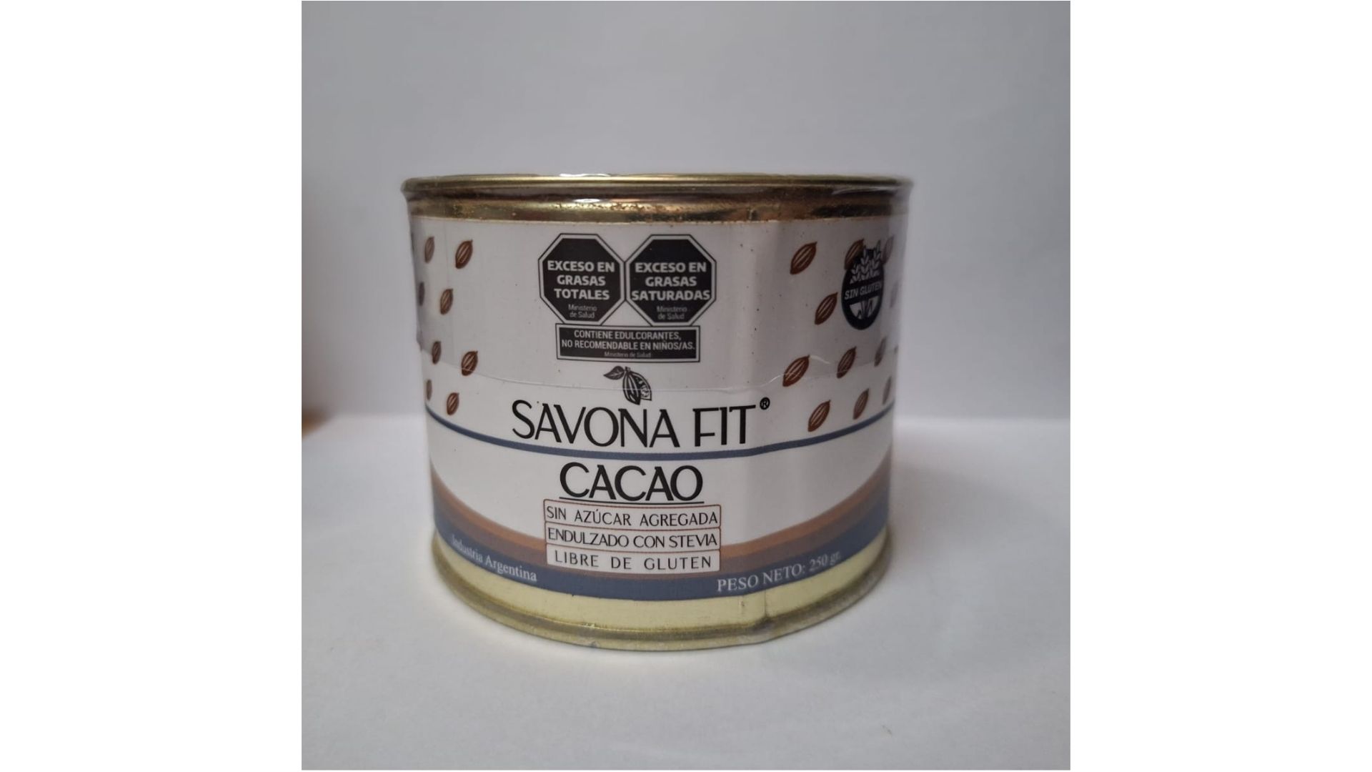 SAVONA FIT CACAO EN POLVO S/A 250 GRS