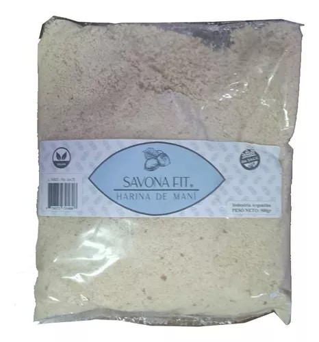 SAVONA FIT HARINA DE MANI 500 GRS