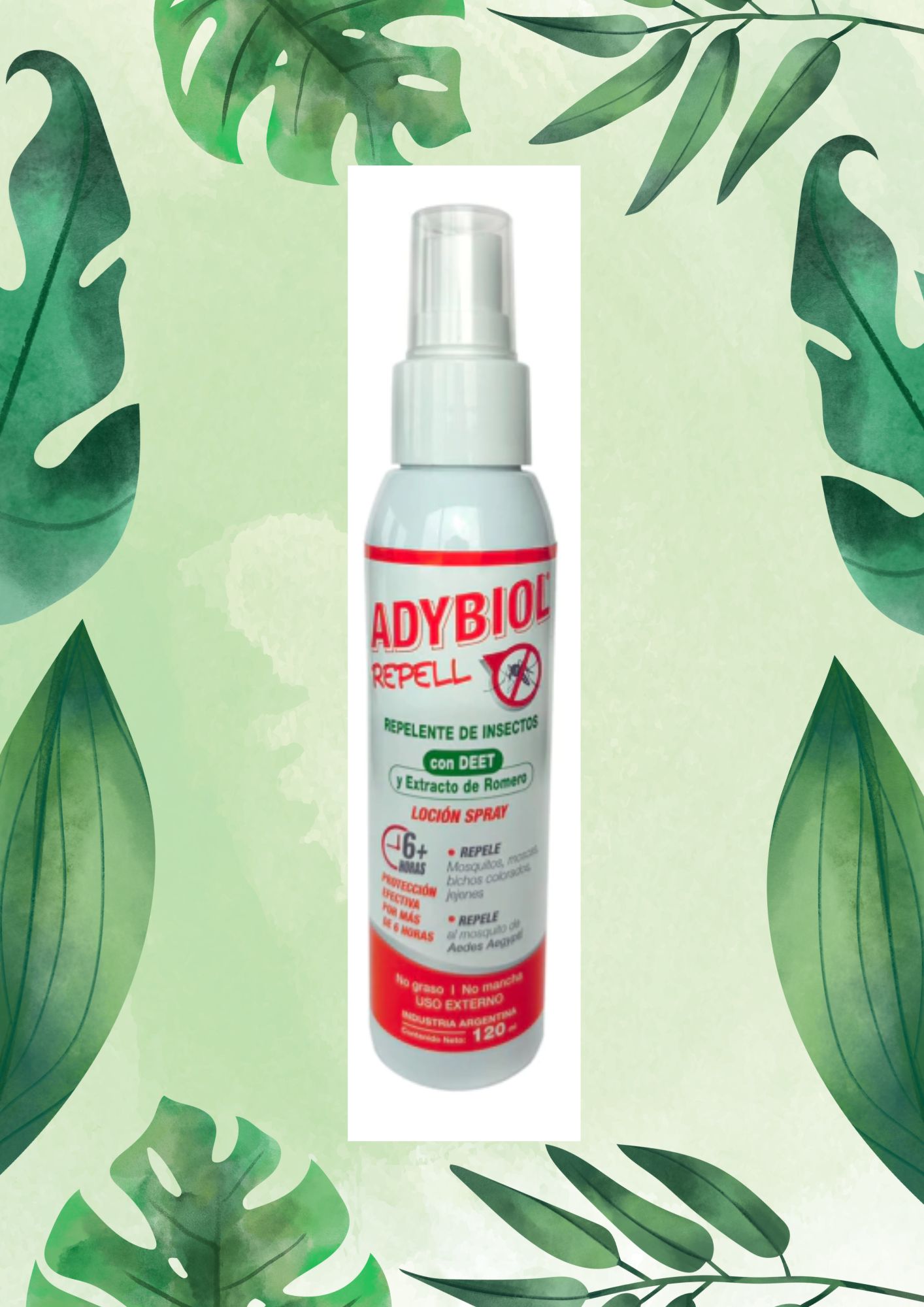 KIT VIVIR ADYBIOL REPELL REPELENTE DE INSECTOS 120 ML