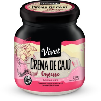 VIVET CREMA CAJU CAPRESSE 220 GRS