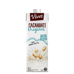 VIVET LECHE CACAHUATE ORIGINAL S/A 1 LT