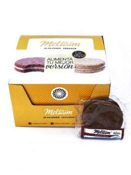 Meltaim ALFAJOR DE CACAO Y PASTA DE MANI 12 unid