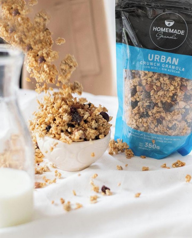 HOMEMADE GRANOLA URBAN CRUNCH 1 KG