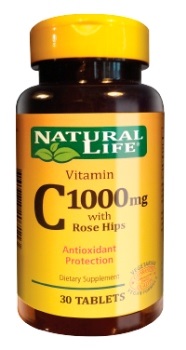 NATURAL LIFE VIT C 30 TABS