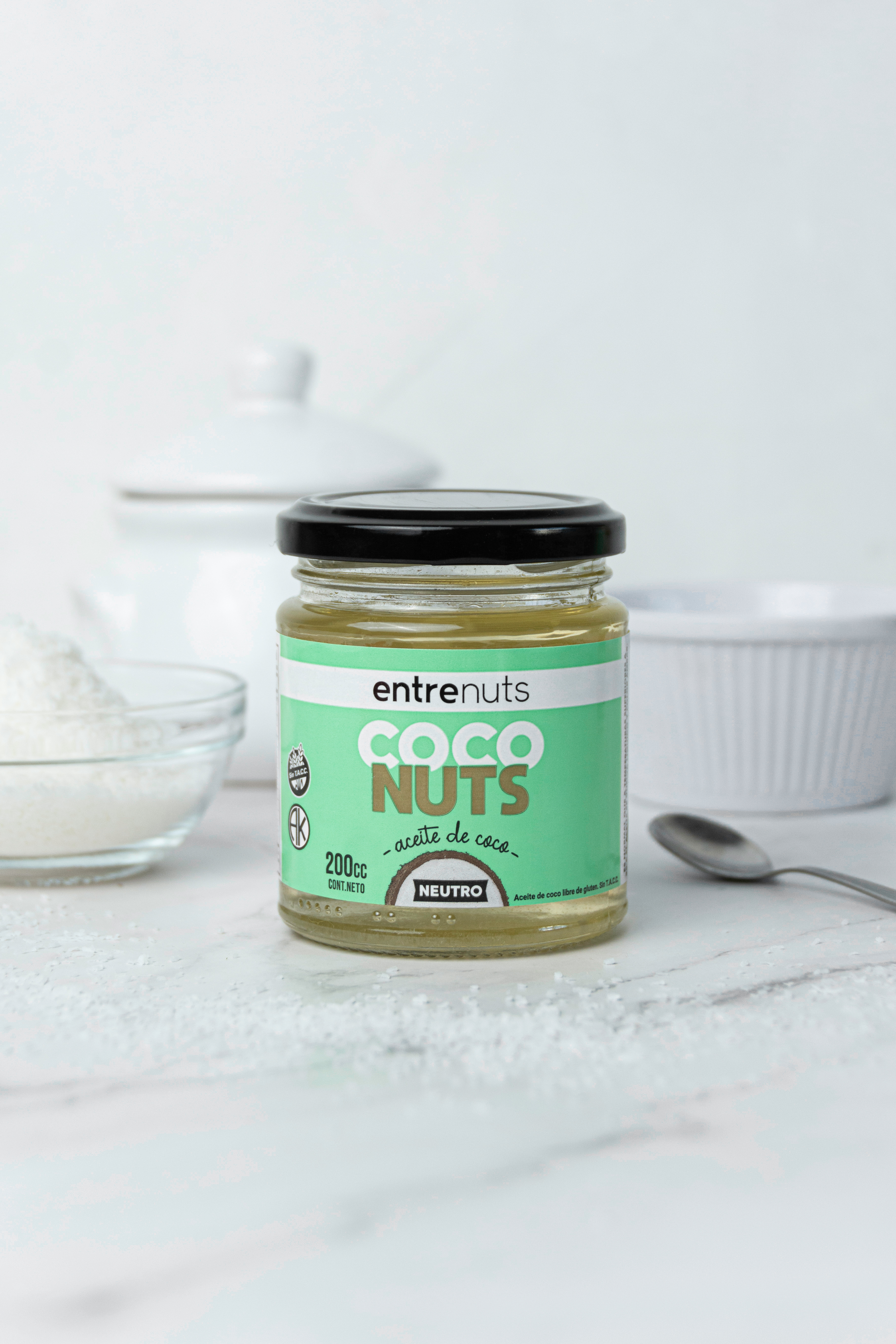 ENTRENUTS ACEITE DE COCO NEUTRO 200 CC