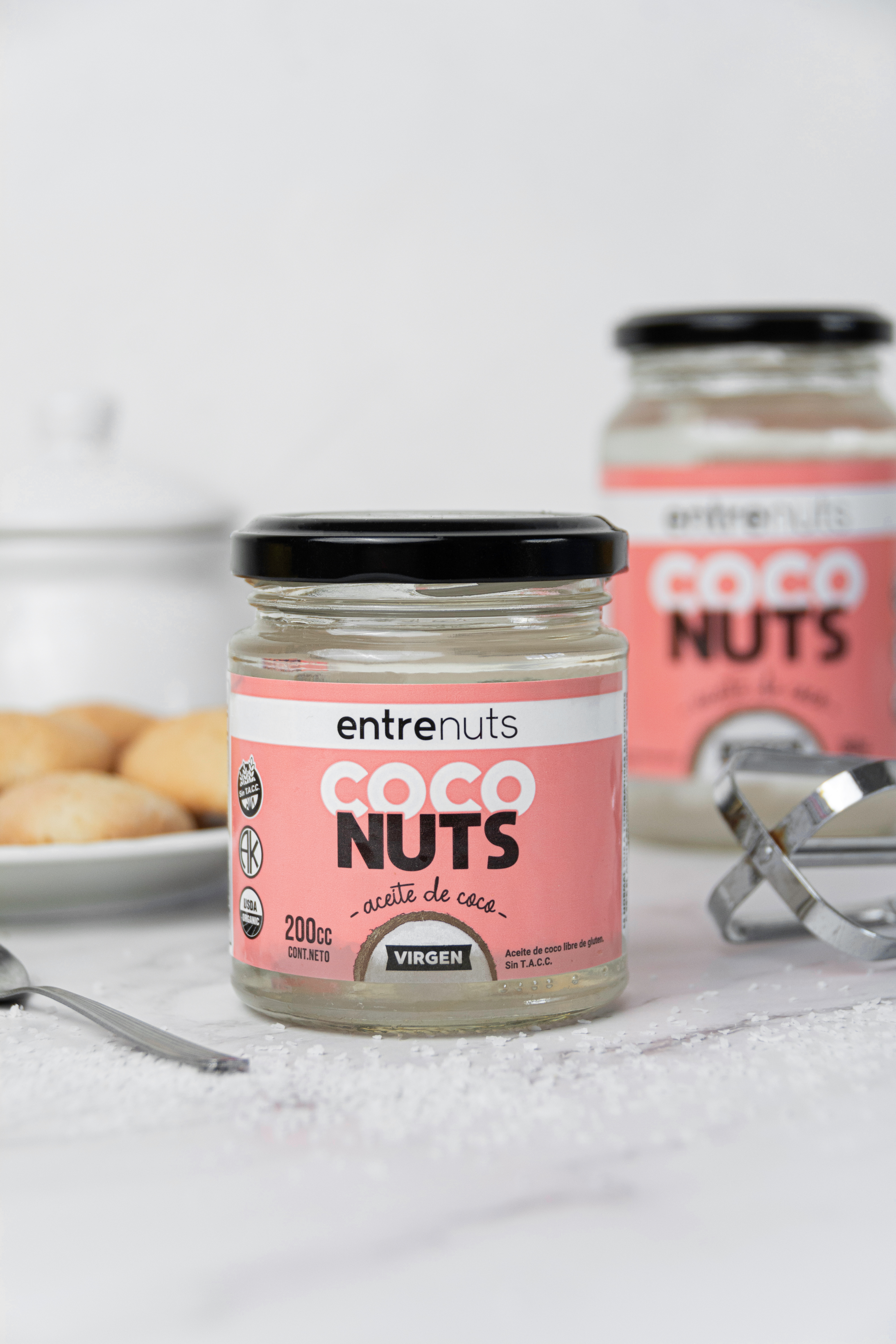 ENTRENUTS ACEITE DE COCO VIRGEN 200 CC