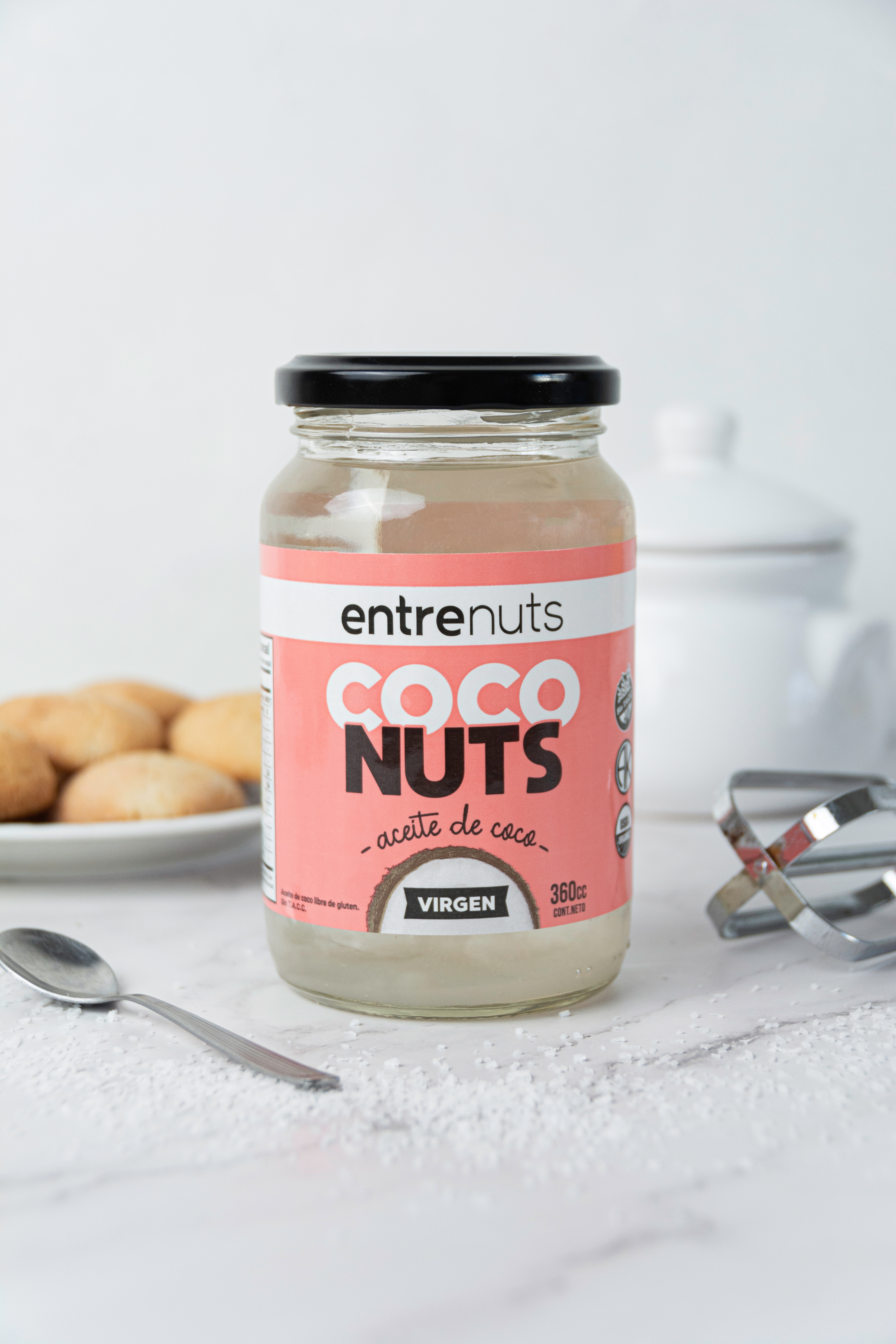 ENTRENUTS ACEITE DE COCO VIRGEN 360 CC