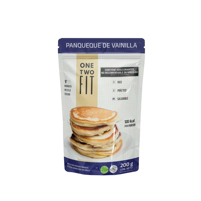 ONE TWO PREMEZCLA PANCAKE DE VAINILLA 200 GRS