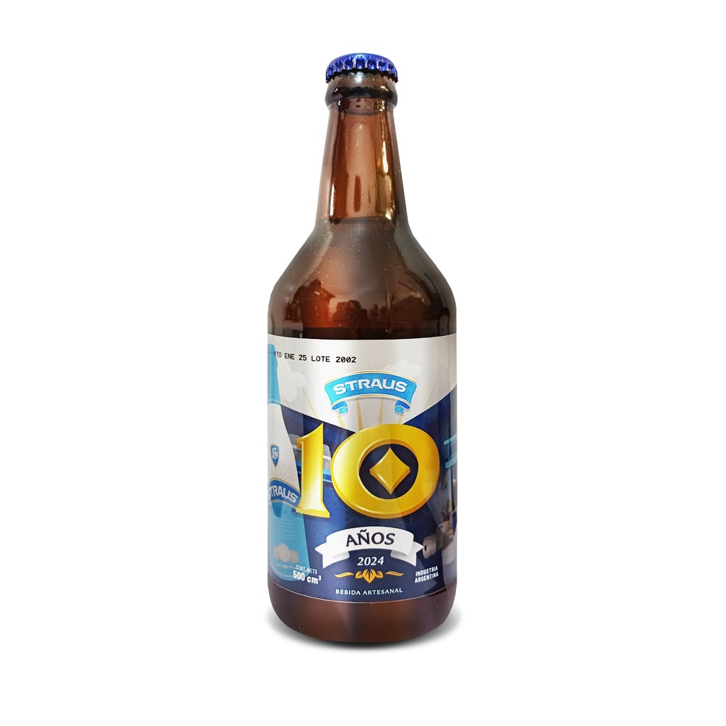 STRAUS CERVEZA ANIVERSARIO 500 ML