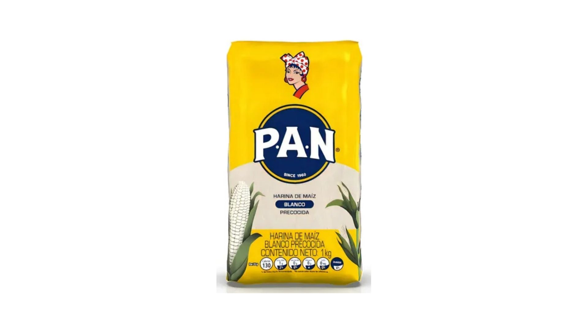 P.A.N HARINA MAIZ BLANCO 1 kg