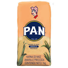 P.A.N HARINA DE MAIZ AMARILLO 1 KG
