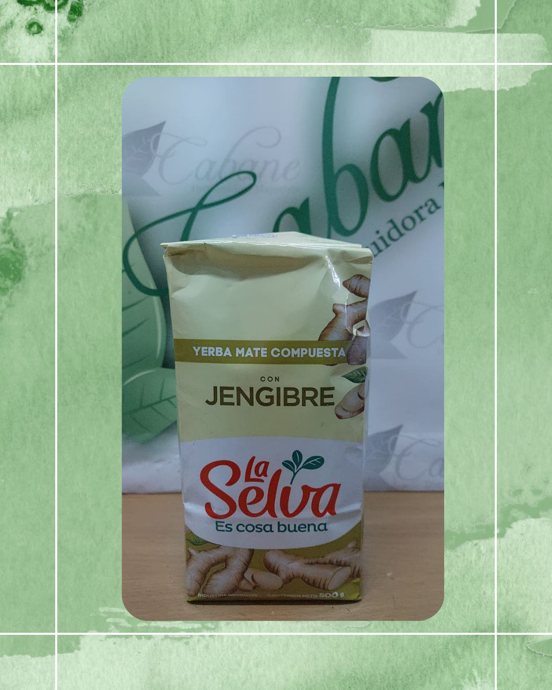 LA SELVA YERBA MATE JENGIBRE 500 GRS