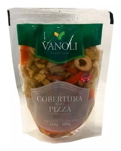 VANOLI ACEITUNA COBERTURA PARA PIZZA 150 GRS