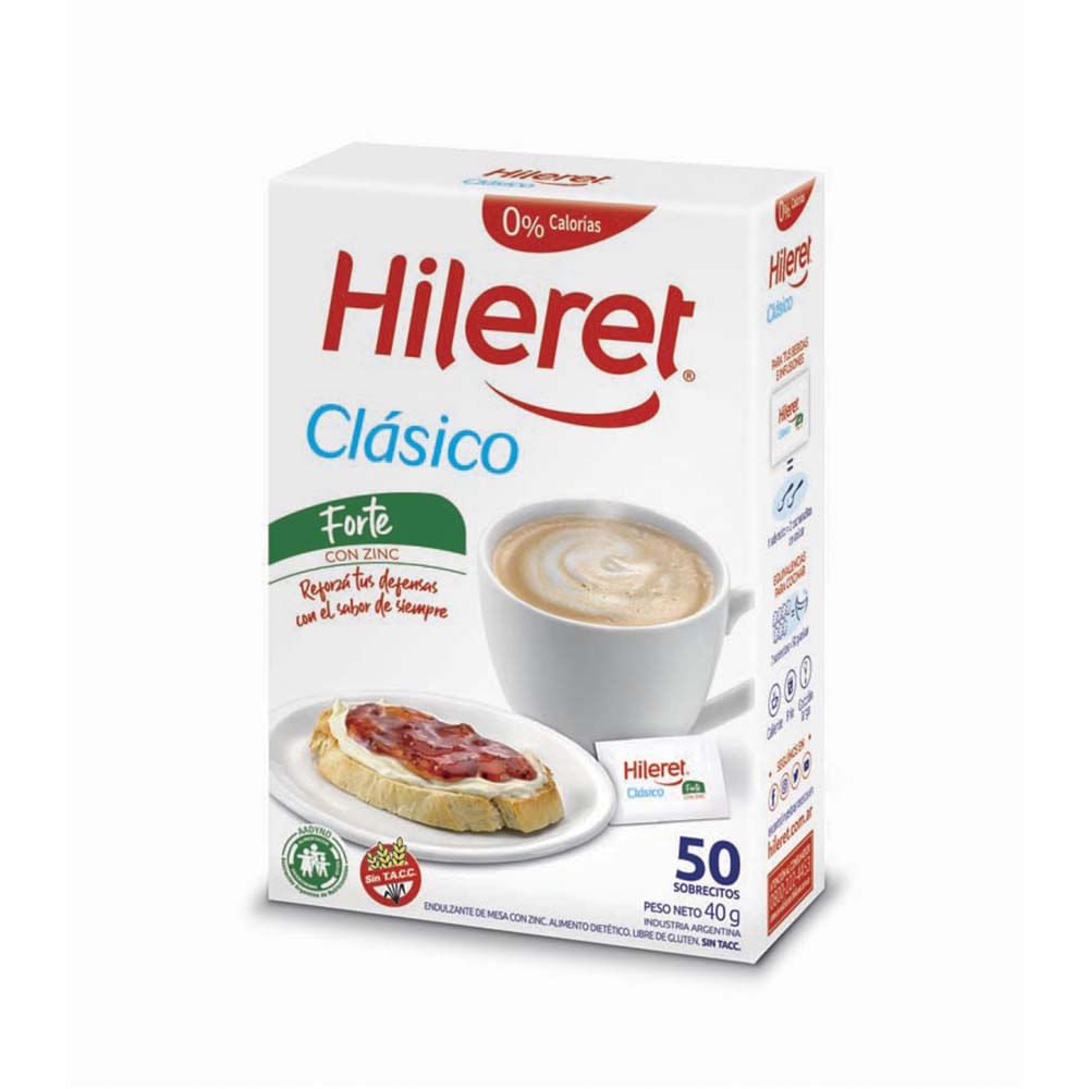 HILERET CLASICO 10 A 1 FORTE 50 SOB