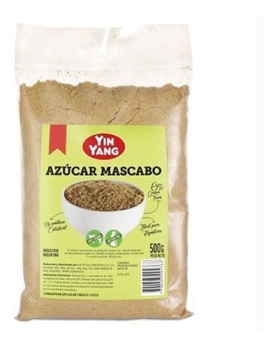 Yin Yang AZUCAR MASCABO 500 grs