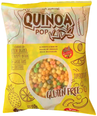 YIN YANG QUINOA POP KIDS 50 GRS