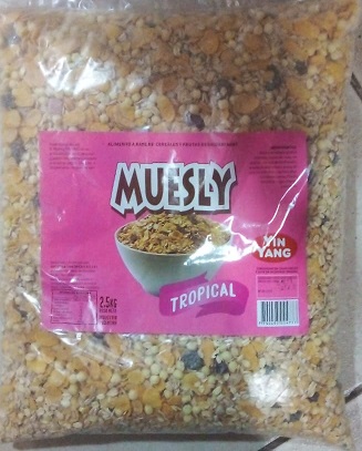 Yin Yang MUESLY TROPICAL 2.5 kg