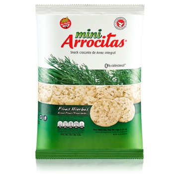 Cerealko MINI ARROCITAS FINAS HIERBAS 53 grs