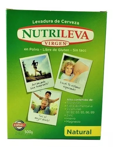 Calsa LEVADURA VIRGEN NATURAL 500 grs