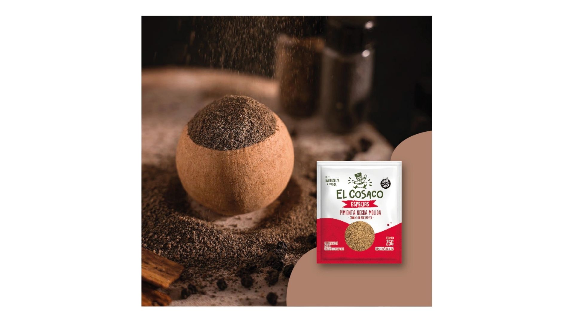 COSACO PIMIENTA NEGRA MOLIDA 25 GRS